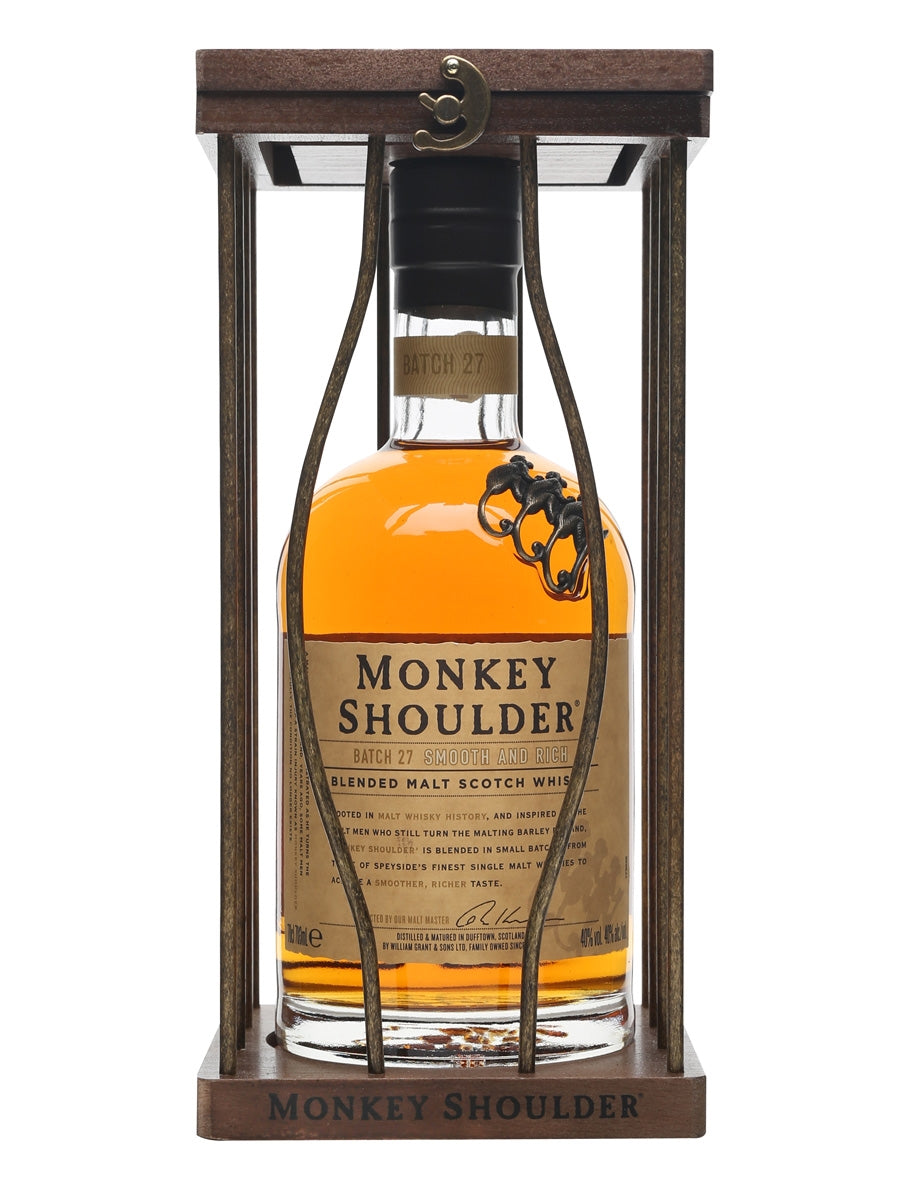 BUY] Monkey Shoulder Blended Malt Caged Edition Blended Malt Scotch Whisky  | 700ML at CaskCartel.com
