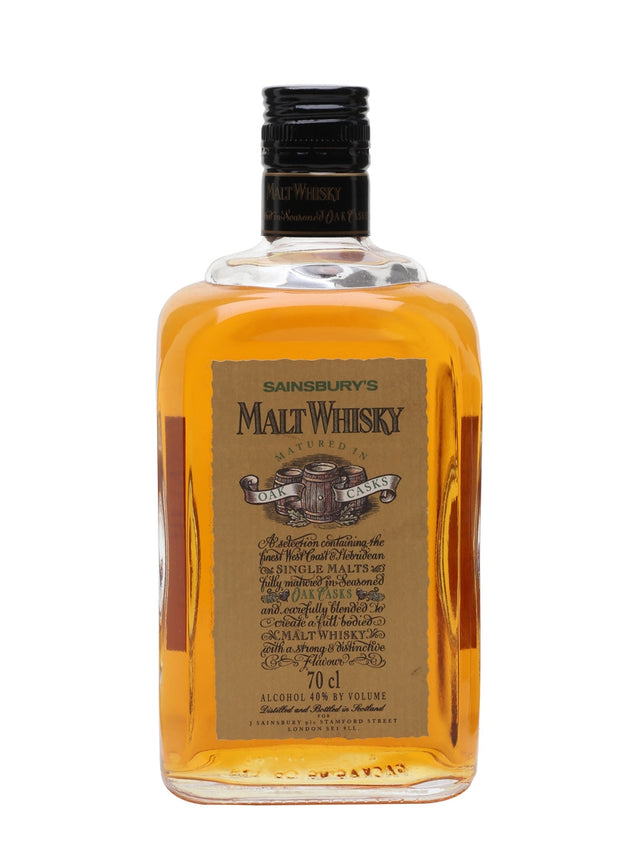 Sainsbury's Malt Whisky Bot.1990s Scotch Blended Malt Whisky | 700ML at CaskCartel.com