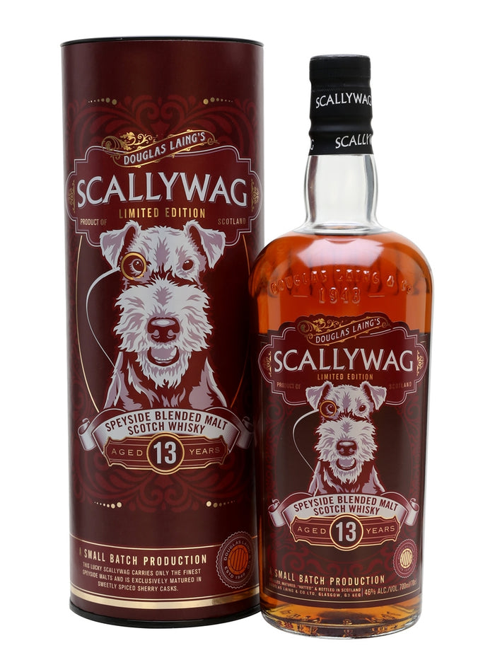 Douglas Laing's Scallywag Limited Edition 13 Year Old Speyside Blended Malt Scotch Whisky