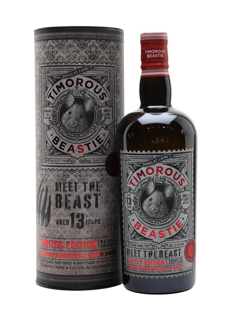 Timorous Beastie 13 Year Old 'Meet The Beast' Highland Blended Malt Scotch Whisky | 700ML at CaskCartel.com