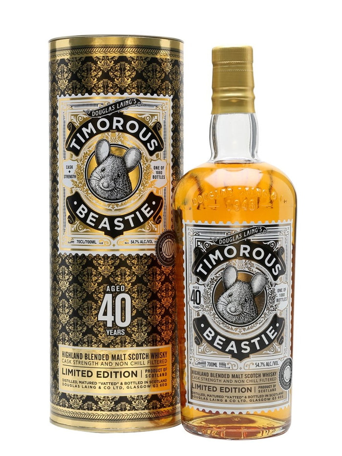Timorous Beastie 40 Year Old Blended Malt Scotch Whisky
