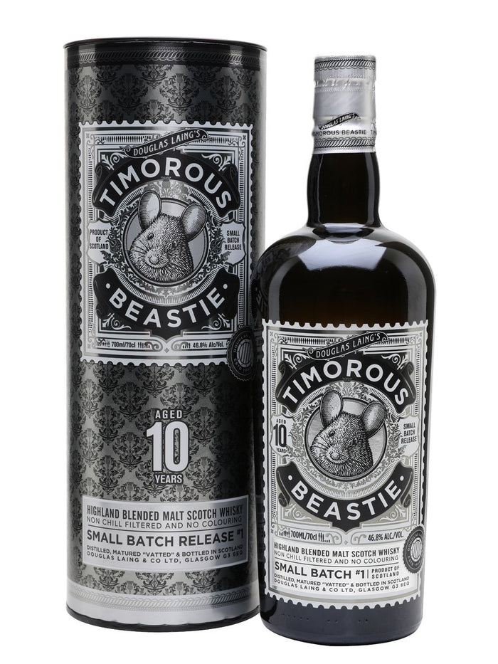 Timorous Beastie 10 Year Old Highland Blended Malt Scotch Whisky Douglas Laing | 700ML