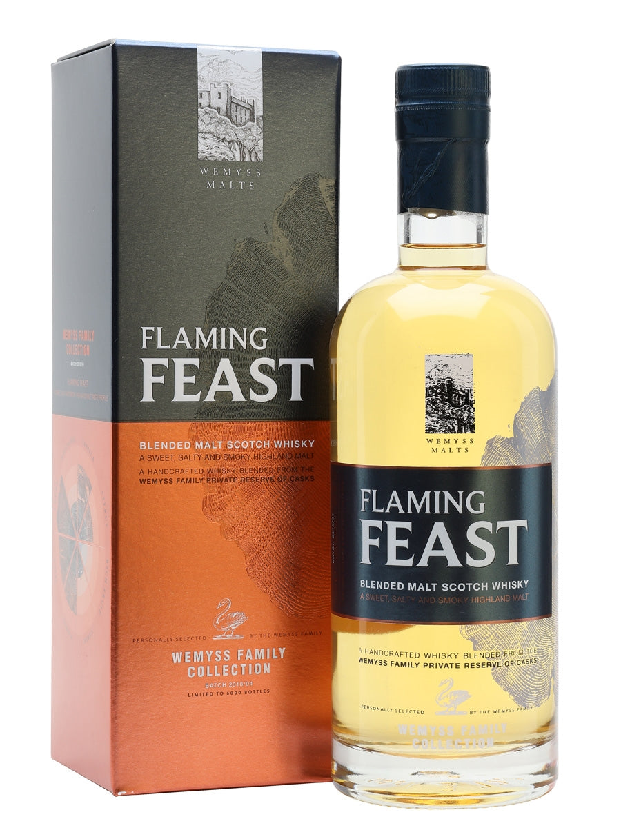 Wemyss Malts Flaming Feast Family Collection Blended Malt Scotch Whisky | 700ML at CaskCartel.com