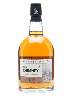 Wemyss Malts Peat Chimney 8 Year Old Blended Malt Scotch Whisky - CaskCartel.com