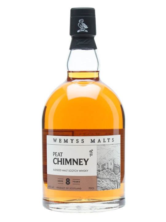 Wemyss Malts Peat Chimney 8 Year Old Blended Malt Scotch Whisky