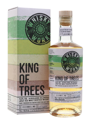 King of Trees Highland 10 Year Old Whisky Works Highland Blended Malt Scotch Whisky | 700ML at CaskCartel.com
