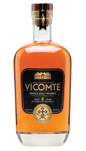 Vicomte 8 Year Single Malt French Whiskey