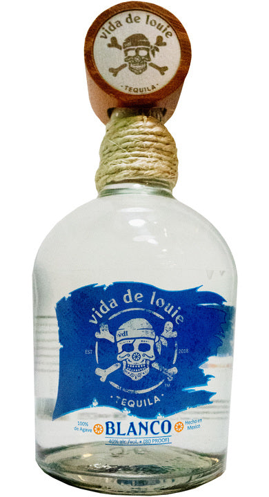 Vida de louie Blanco Tequila - CaskCartel.com
