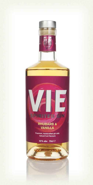 VIE Rhubarb & Vanilla Flavoured Gin | 700ML at CaskCartel.com