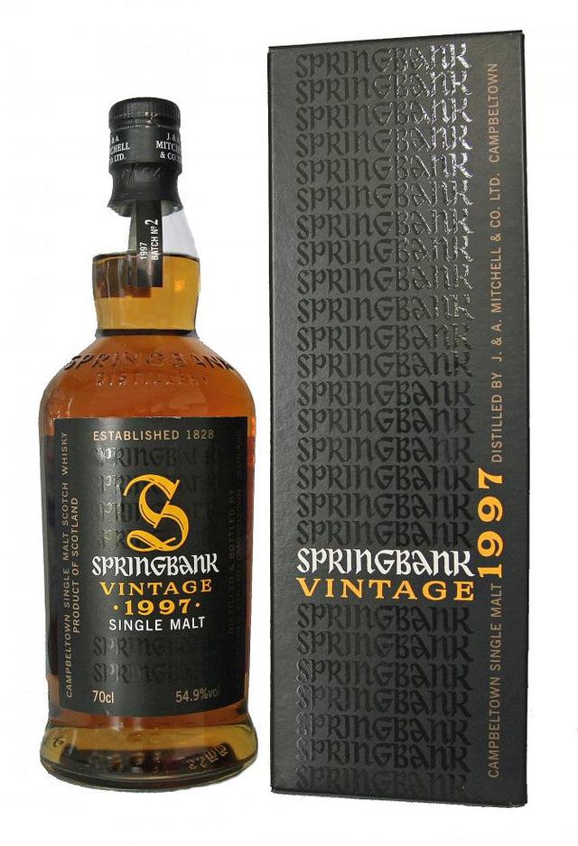 Springbank Vintage 1997 10 Year Old Batch No. 2 at CaskCartel.com