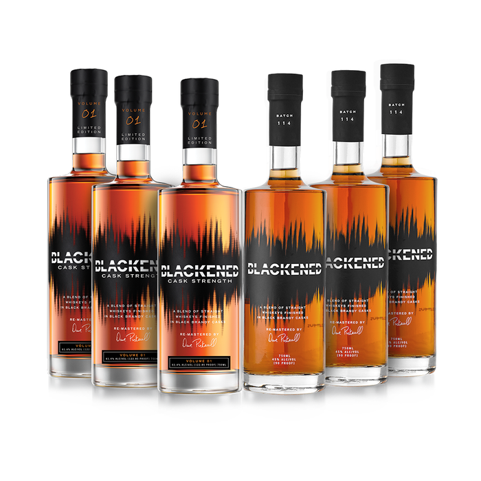 METALLICA | BLACKENED™ WHISKEY CASK STRENGTH | LIMITED EDITION 2023 | Bundle (3) + (3) Flagship