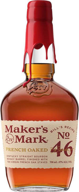 Maker’s Mark No 46 French Oaked Bourbon Whiskey | 700ML at CaskCartel.com