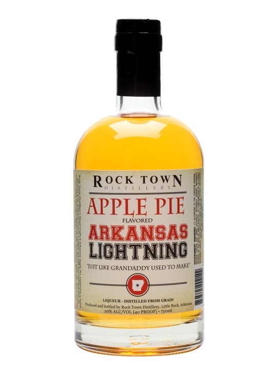Rock Town Distillery Arkansas Apple Pie Lightning Whiskey