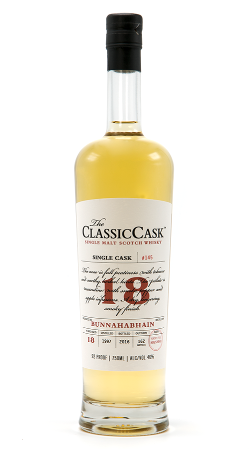 The Classic Cask 18 Year Old Bunnahabhain Single Malt Whiskey at CaskCartel.com