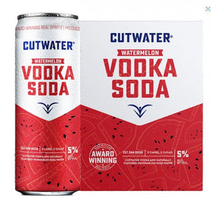 Cutwater Spirits Watermelon Vodka Soda Cocktail | 4x355ML at CaskCartel.com