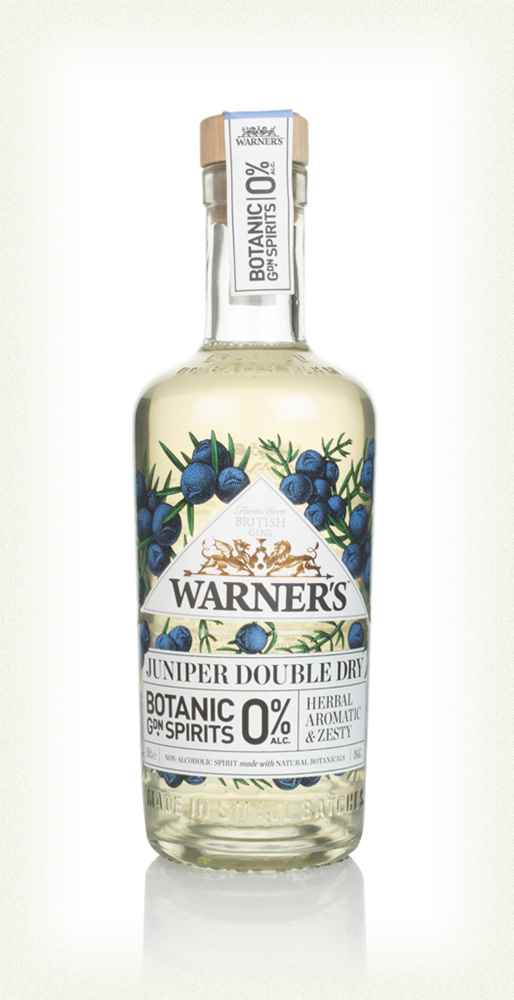 Warner's Juniper Double Dry 0% Botanic Garden Spirit | 500ML
