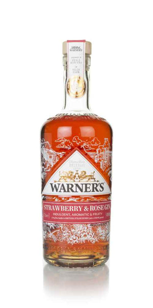 Warner's Strawberry & Rose Gin | 700ML at CaskCartel.com
