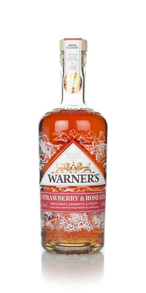 Warner's Strawberry & Rose Gin | 700ML