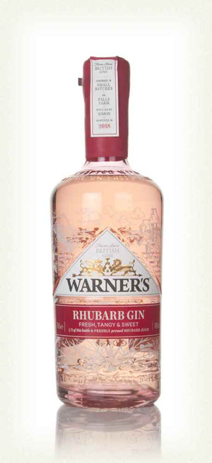 Warner's Rhubarb Flavoured Gin | 700ML at CaskCartel.com
