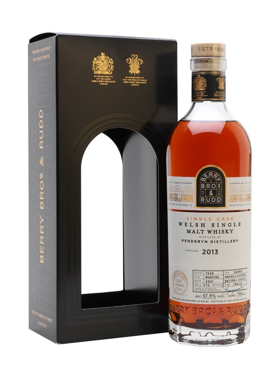 Penderyn Madeira Finish 2013 8 Year Old Berry Brothers Small Batch Whisky | 700ML at CaskCartel.com