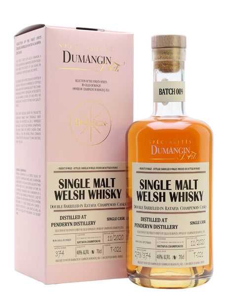 Penderyn Ratafia Finish Dumangin Batch 009 Welsh Single Malt Whisky | 700ML at CaskCartel.com