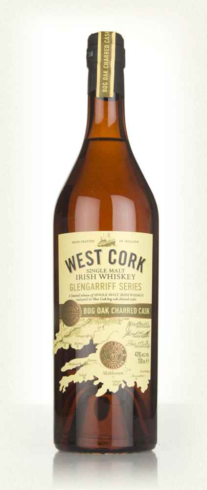 West Cork Glengarriff Series - Bog Oak Charred Cask Finish Single Malt Whiskey | 700ML