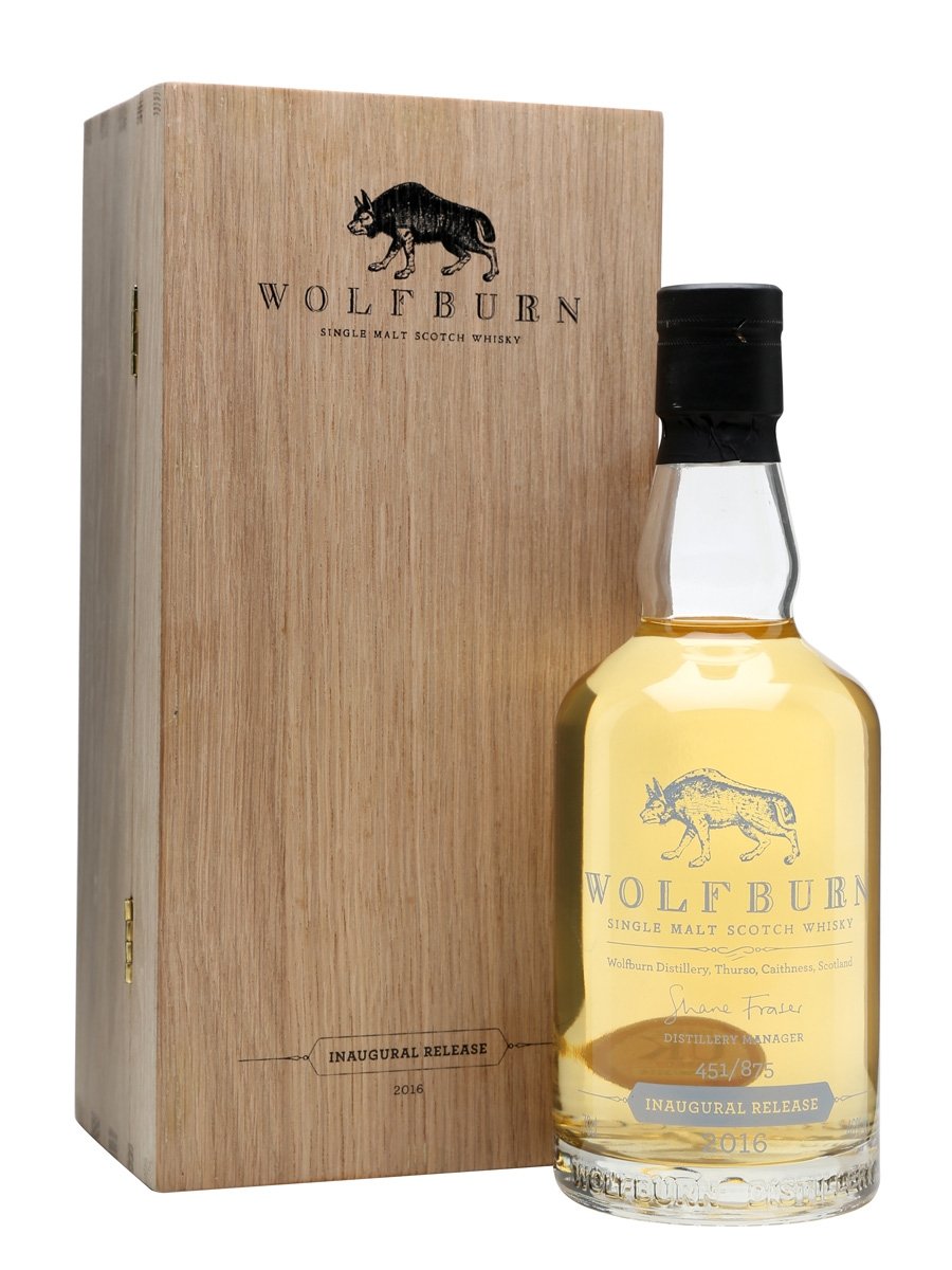 ウイスキー WOLF BURN LIQUOR MOUNTAIN 700ml 57.6% BUY] Wolfburn Inaugural Special Edition 2016 Highland Single Malt
