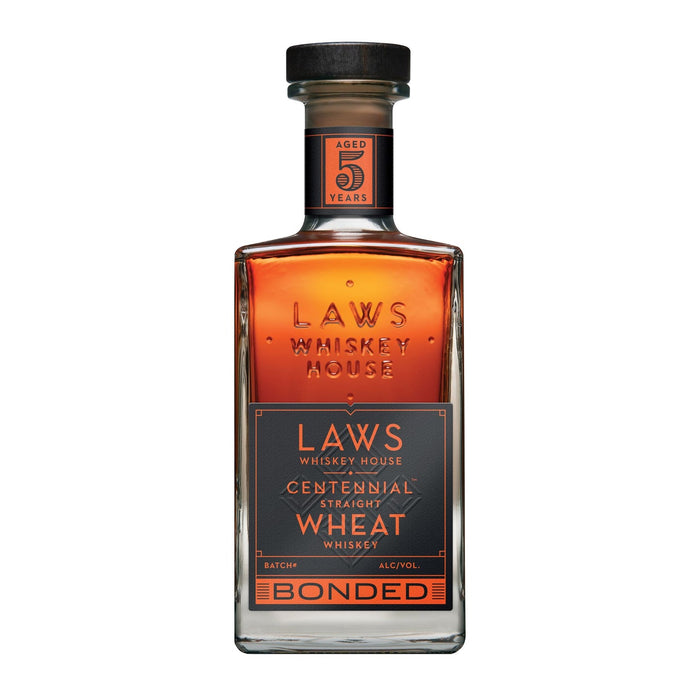 Laws House 7 Year Old Centennial Straight Wheat Bottled in Bond Whiskey