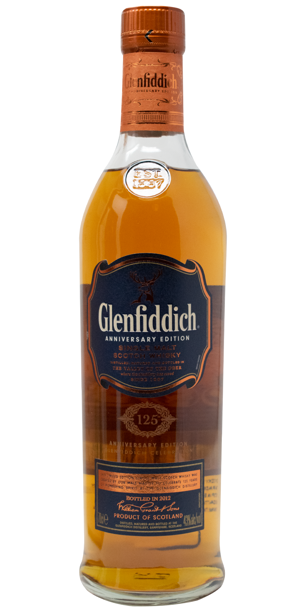 BUY] Glenfiddich 125th Anniversary Edition Scotch Whisky | 700ML 