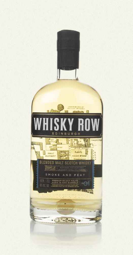 Whisky Row Smoke & Peat Blended Malt Whiskey | 700ML