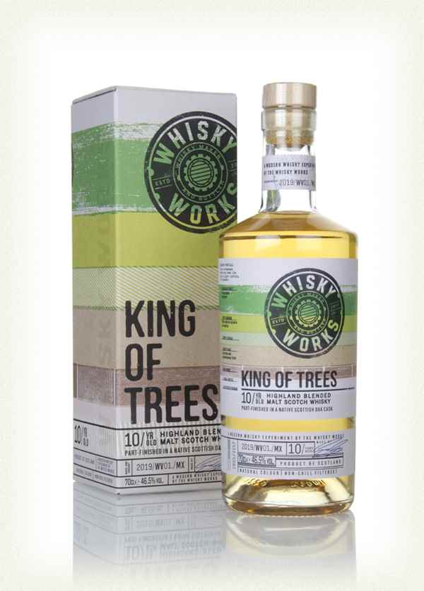 Whisky Works King of Trees 10 Year Old Blended Malt Whiskey | 700ML
