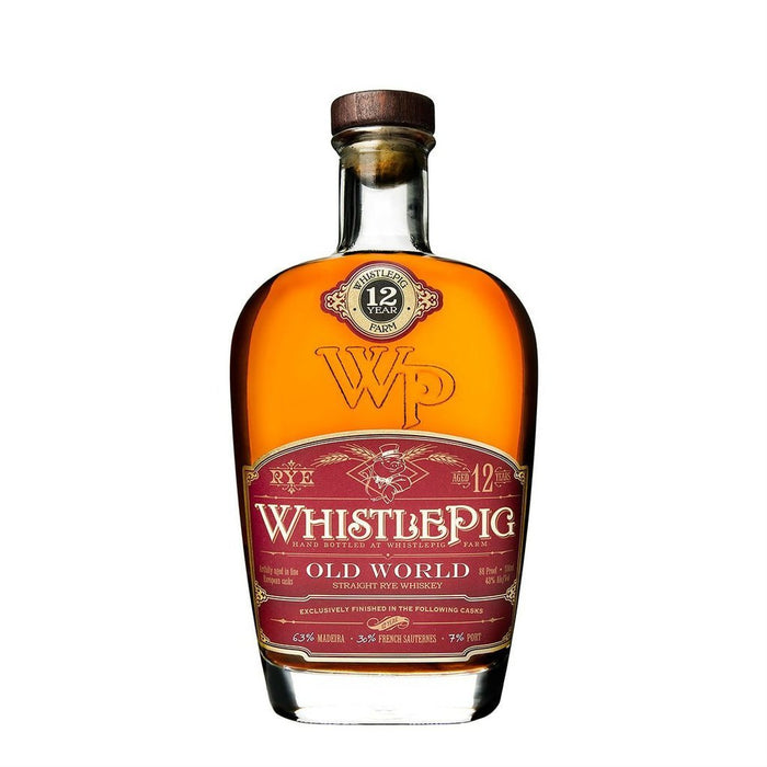 WhistlePig 12 Year Old World Straight Rye Marriage Whiskey
