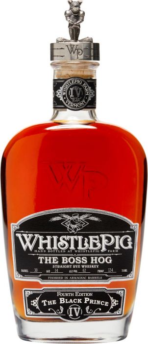 WhistlePig The Boss Hog IV. Edition: The Black Prince Straight Rye Whiskey