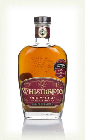 WhistlePig 12 Year Old - Old World (Drinks by the Dram) Rye Whiskey  at CaskCartel.com
