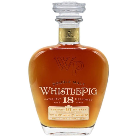 WhistlePig Double Malt 18 Year Old 4th Edition Straight Rye Whiskey at CaskCartel.com