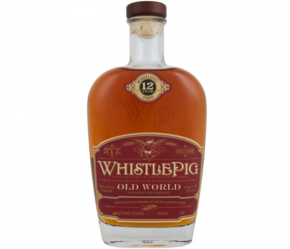 WhistlePig Old World Series Sauternes Finish Rye 12 Year Old Straight Rye Whiskey - CaskCartel.com