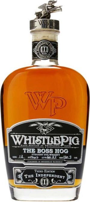 WhistlePig The Boss Hog Spirit of Mortimer Straight Rye Whiskey - CaskCartel.com