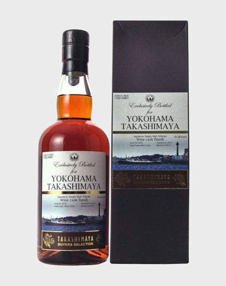 Ichiro’s Malt Yokohama Takashimaya Wine Cask Finish Single Malt Whisky | 700ML at CaskCartel.com