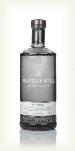Whitley Neill Rye Plain Vodka | 700ML at CaskCartel.com