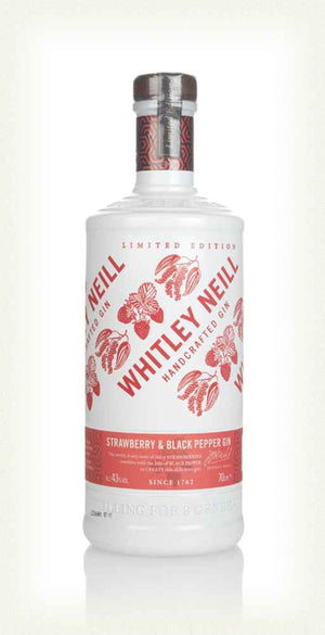 Whitley Neill Strawberry & Black Pepper Gin | 700ML at CaskCartel.com