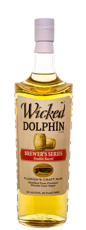 Wicked Dolphin Double Barrel Brewer's Series Craft Rum  - CaskCartel.com