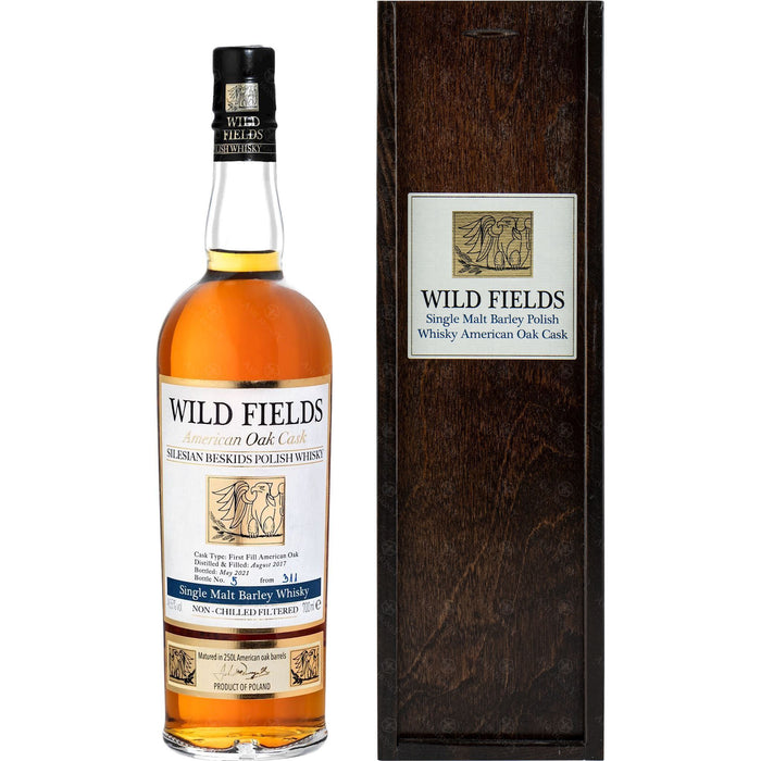 Wild Fields Single Malt Barley American Oak Cask Polish Whisky | 700ML