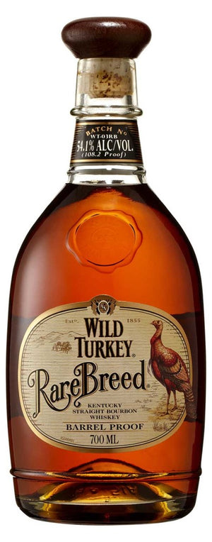 Wild Turkey Rare Breed Barrel Proof 58.4% ABV Kentucky Straight Bourbon Whiskey