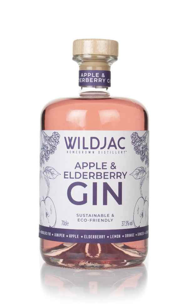 Wildjac Apple & Elderberry Gin | 700ML at CaskCartel.com