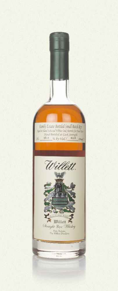 Willett 4 Year Old Family Estate Bottled Rye Whiskey | 700ML