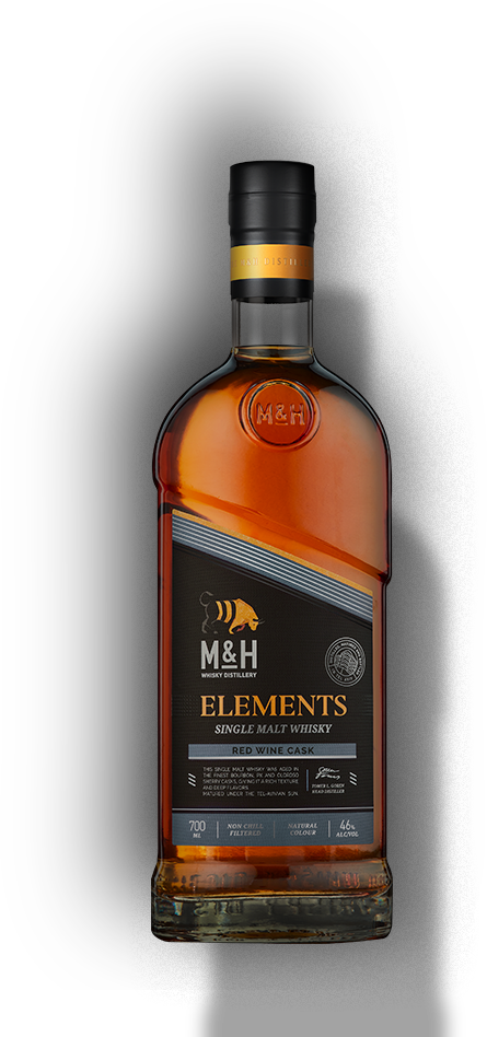 [BUY] M&H | Elements Series | Red Wine Cask Single Malt Whisky | 700ML at CaskCartel.com