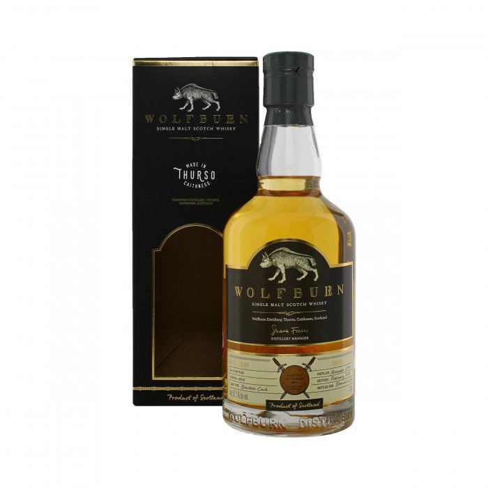 Wolfburn 2014 #694 Dornoch Castle Single Malt Scotch Whisky