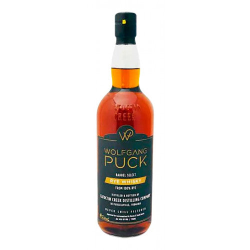 Wolfgang Puck Barrel Select Rye Whiskey