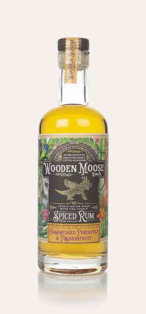 Wooden Moose Caramelised Pineapple & Passionfruit Spiced Rum | 700ML