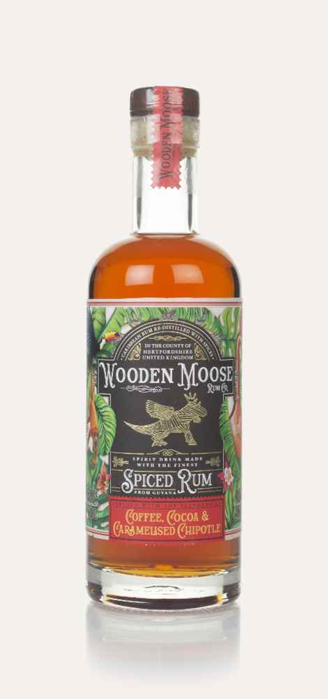 Wooden Moose Coffee, Cocoa & Caramelised Chipotle Spiced Rum | 500ML